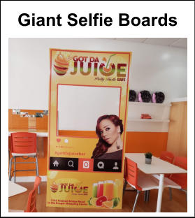 Giant Selfie Boards