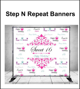 Step N Repeat Banners